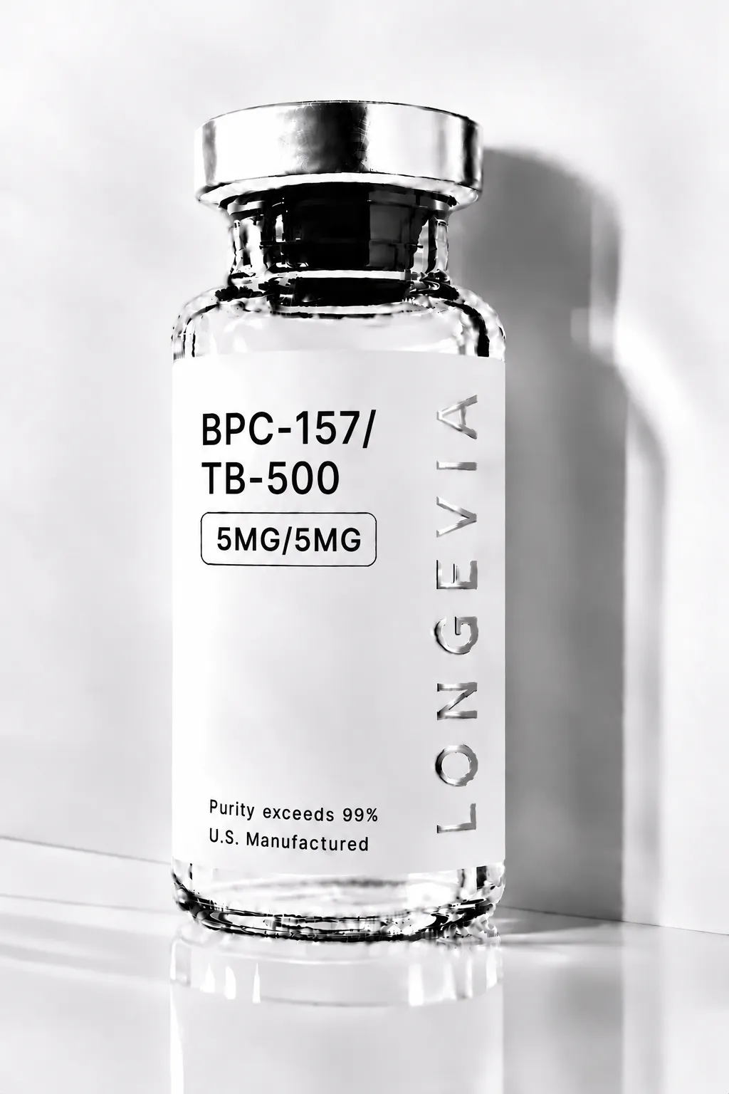 BPC-157 + TB-500 research peptide vial, photo 1 of 2